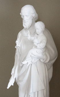 Figura św. Józefa w auli